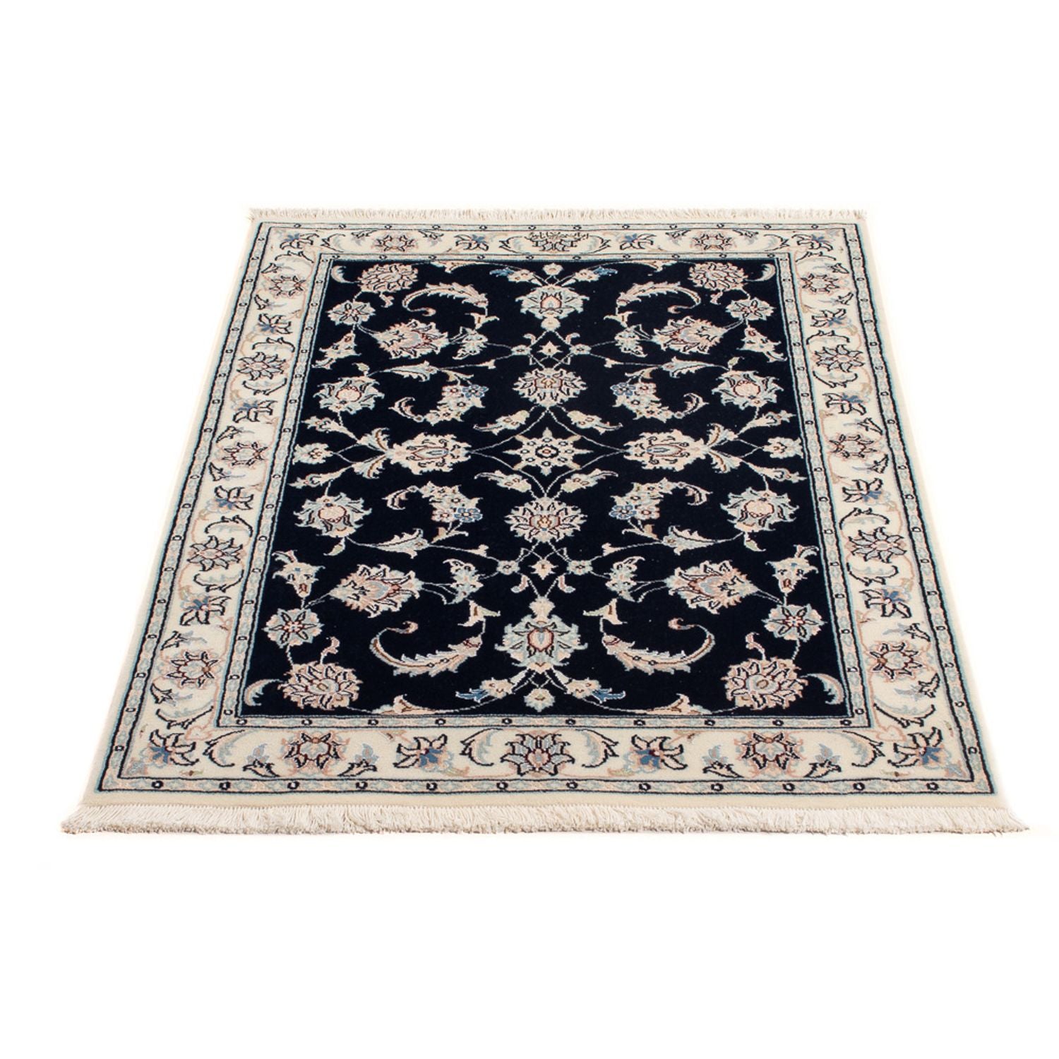 Tappeto Persero - Nain - Premio - 120 x 79 cm - blu scuro