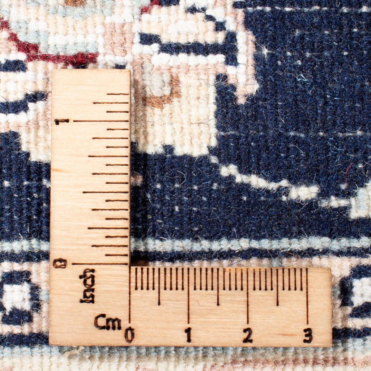 Tappeto Persero - Nain - Premio - 120 x 79 cm - blu scuro