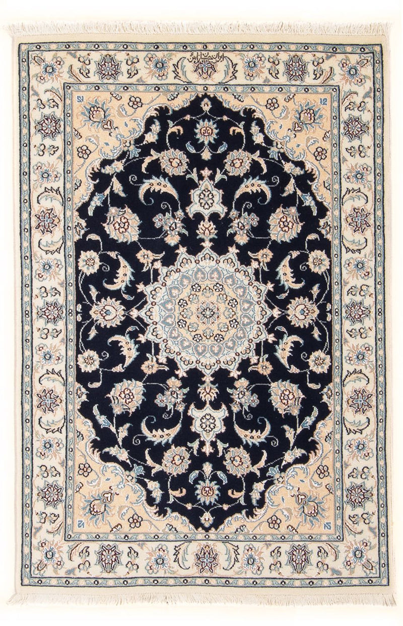 Tappeto Persero - Nain - Premio - 122 x 80 cm - blu scuro
