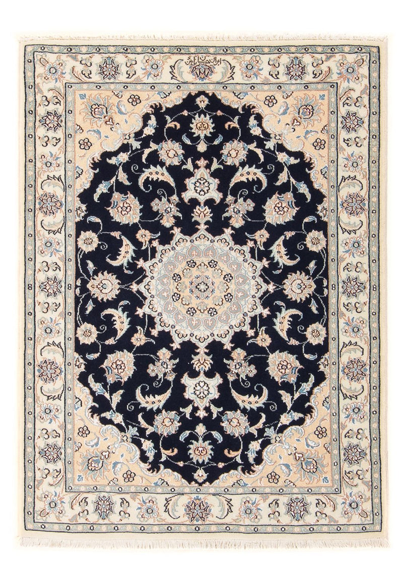 Tappeto Persero - Nain - Premio - 120 x 84 cm - blu scuro