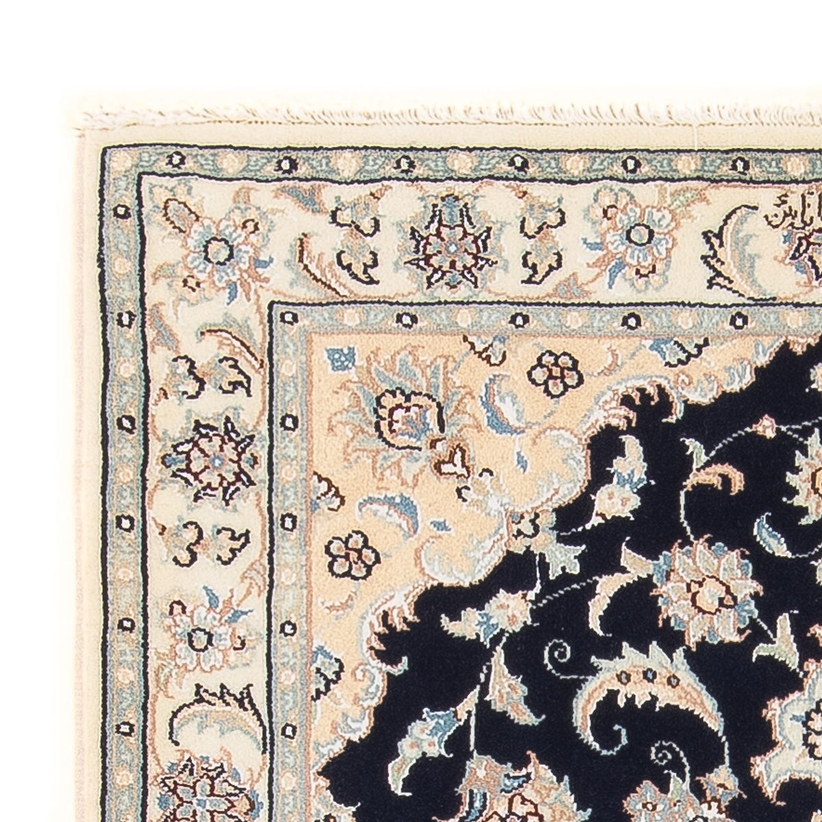 Tappeto Persero - Nain - Premio - 120 x 84 cm - blu scuro