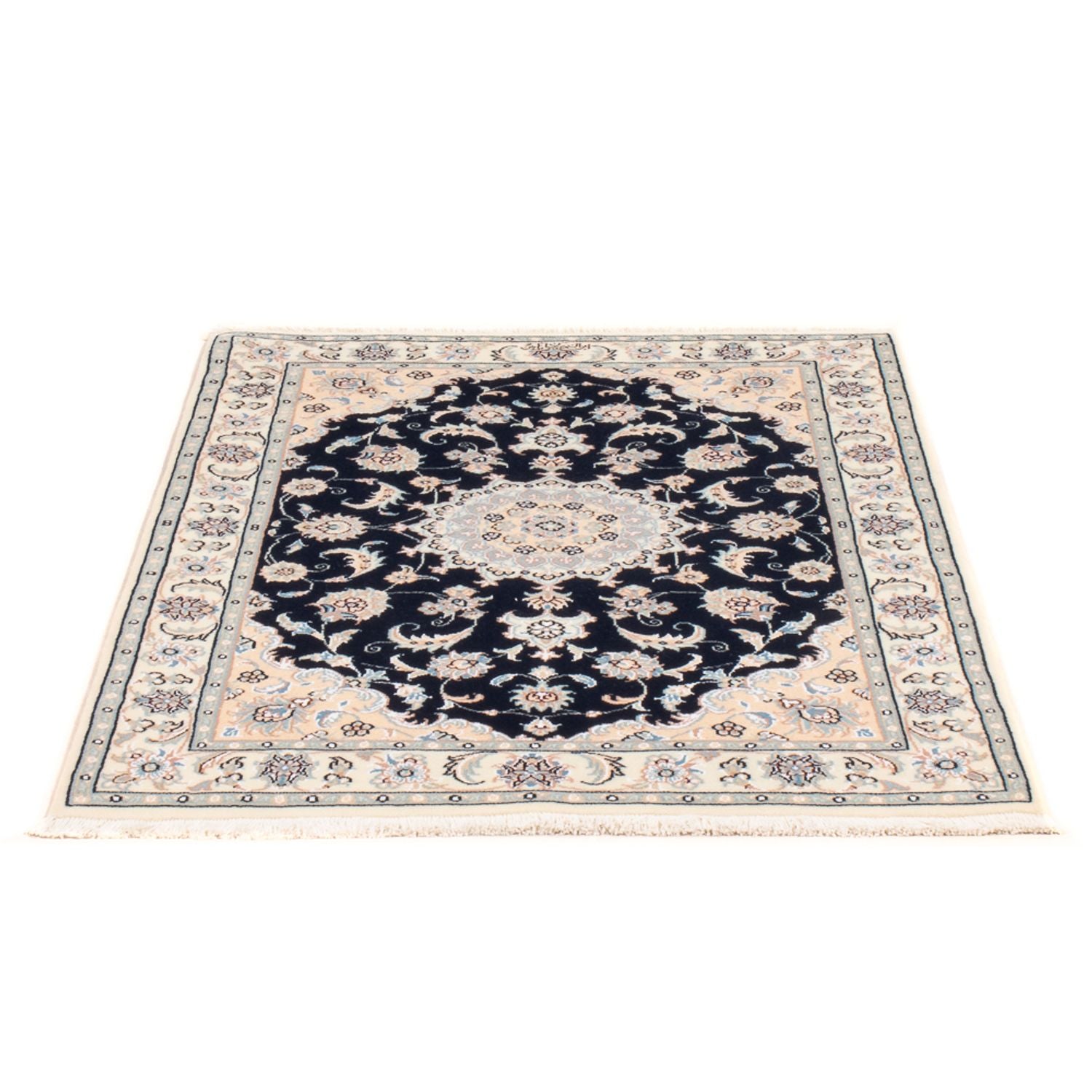 Tappeto Persero - Nain - Premio - 120 x 84 cm - blu scuro