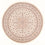 Tappeto Persero - Tabriz - Reale rotondo  - 250 x 250 cm - crema