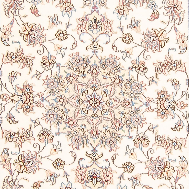Tappeto corsia Tappeto Persero - Tabriz - Reale - 298 x 87 cm - crema