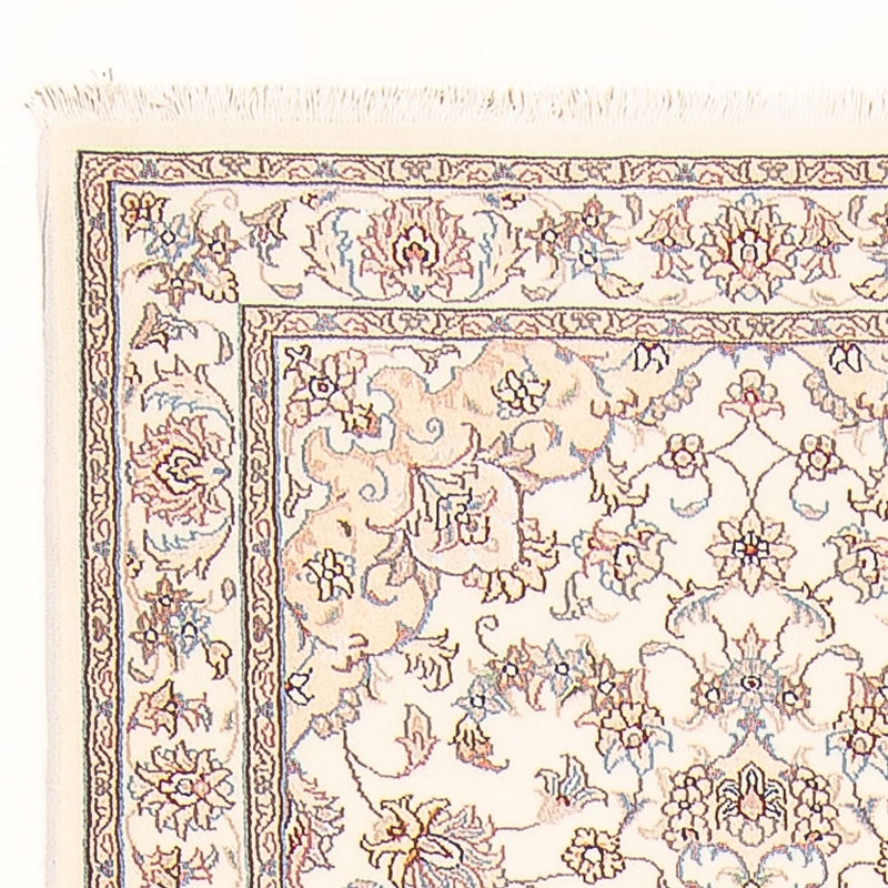 Tappeto corsia Tappeto Persero - Tabriz - Reale - 298 x 87 cm - crema