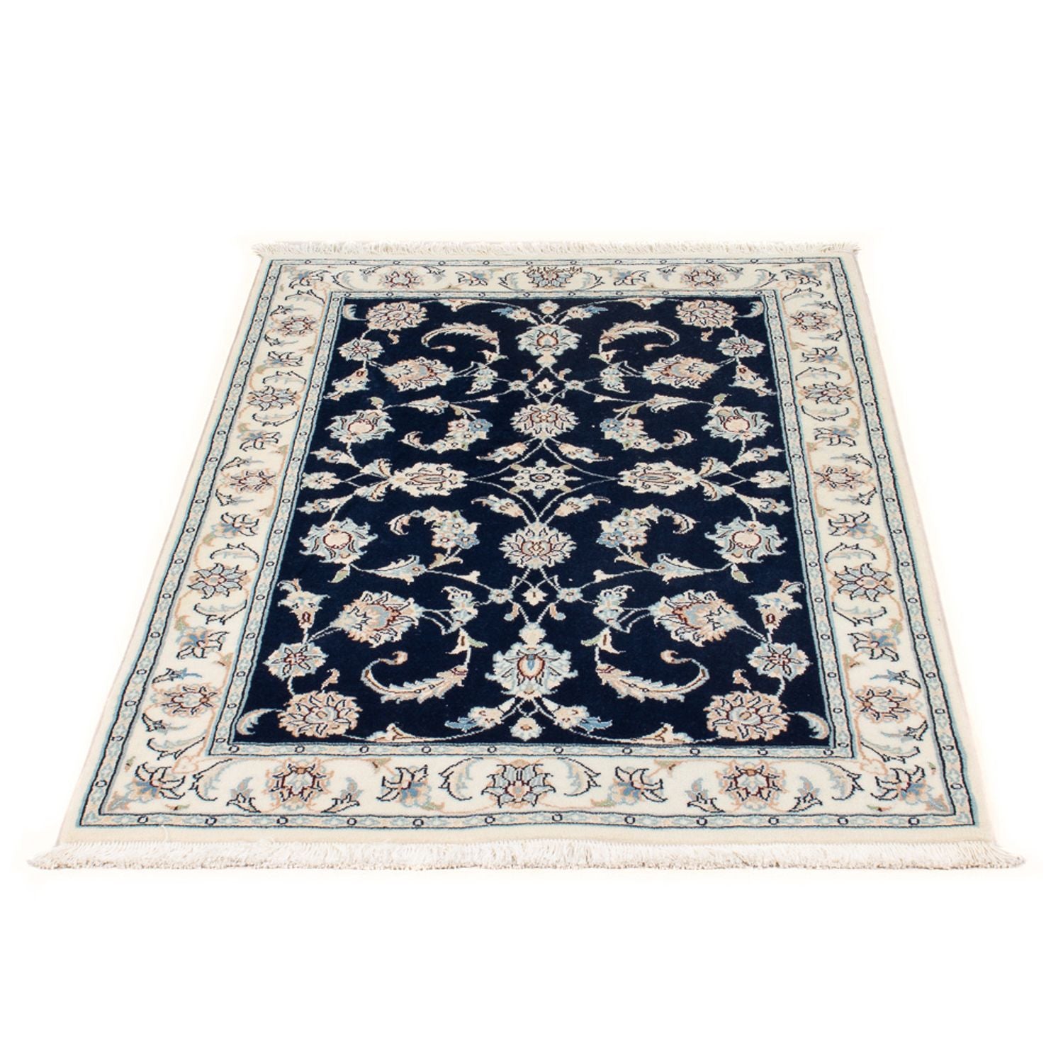 Tappeto Persero - Nain - Premio - 118 x 78 cm - blu scuro