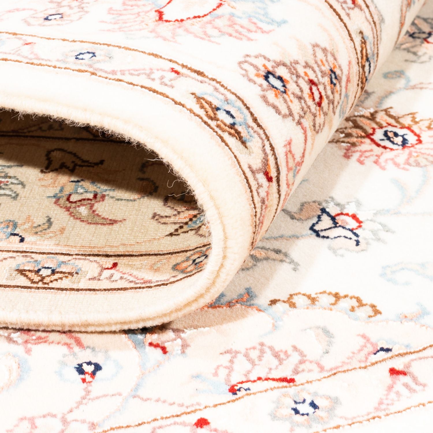Tappeto Persero - Tabriz - 174 x 119 cm - crema