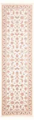 Tappeto corsia Tappeto Persero - Tabriz - Reale - 292 x 82 cm - crema