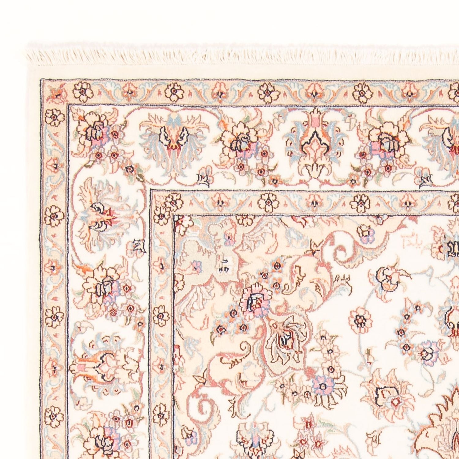 Tappeto Persero - Tabriz - Reale - 204 x 147 cm - crema