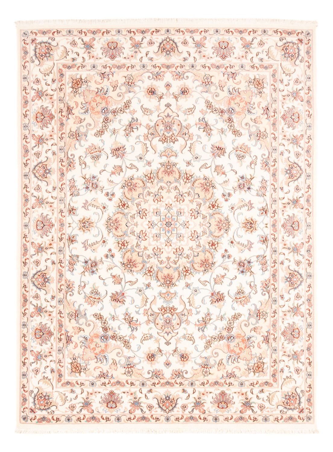 Tappeto Persero - Tabriz - 203 x 150 cm - crema