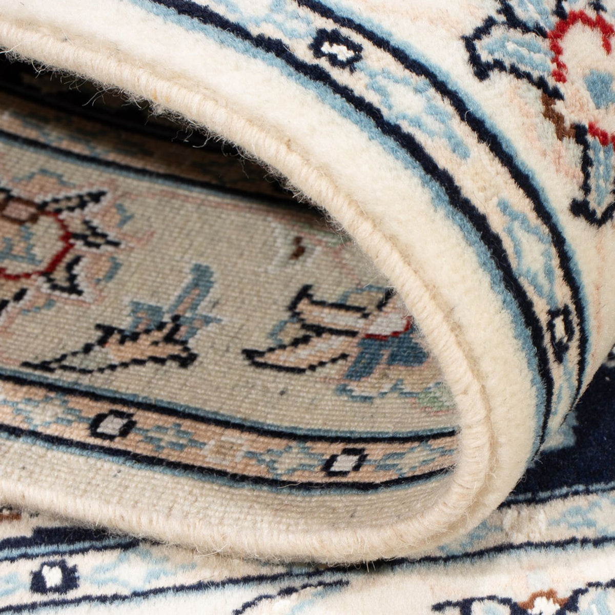 Tappeto Persero - Nain - Premio - 120 x 80 cm - blu scuro