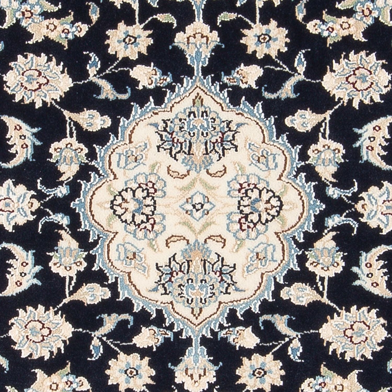 Tappeto Persero - Nain - Premio - 138 x 82 cm - blu scuro