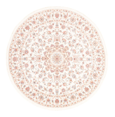 Tappeto Persero - Tabriz rotondo  - 157 x 151 cm - crema