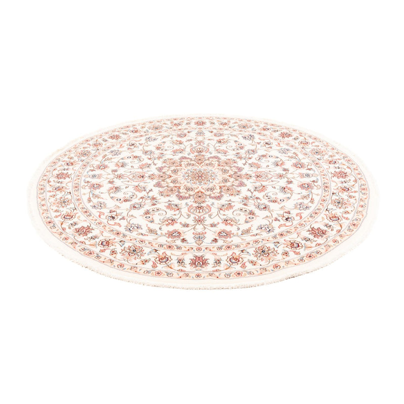 Tappeto Persero - Tabriz rotondo  - 157 x 151 cm - crema
