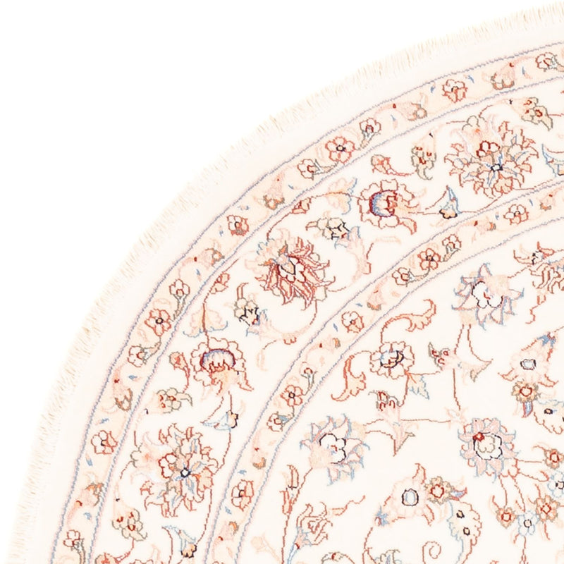 Tappeto Persero - Tabriz rotondo  - 154 x 147 cm - crema
