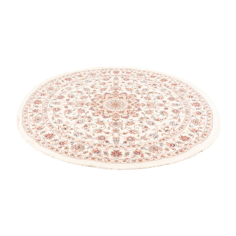 Tappeto Persero - Tabriz rotondo  - 154 x 147 cm - crema