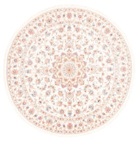 Tappeto Persero - Tabriz rotondo  - 151 x 146 cm - crema – product image