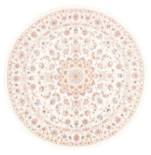 Tappeto Persero - Tabriz rotondo  - 151 x 146 cm - crema