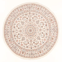 Tappeto Persero - Tabriz - Reale rotondo  - 197 x 194 cm - crema