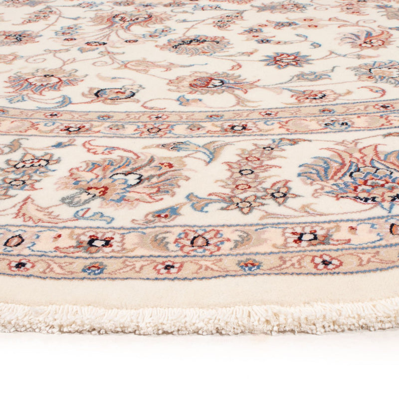 Tappeto Persero - Tabriz - Reale rotondo  - 250 x 250 cm - crema