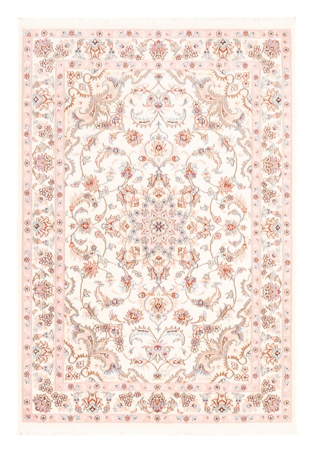 Tappeto Persero - Tabriz - 157 x 108 cm - crema