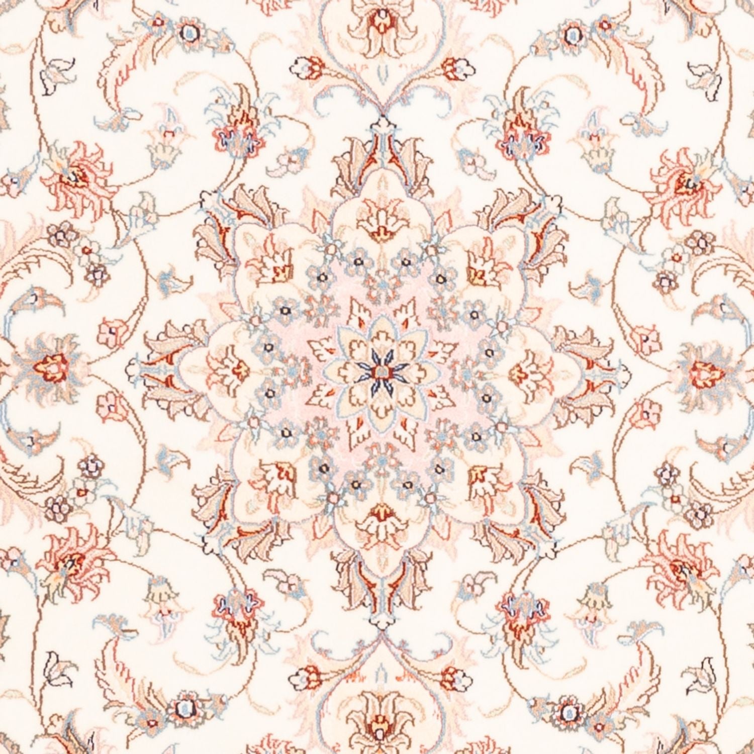Tappeto Persero - Tabriz - 157 x 108 cm - crema