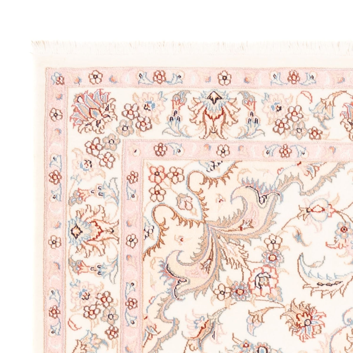 Tappeto Persero - Tabriz - 157 x 108 cm - crema