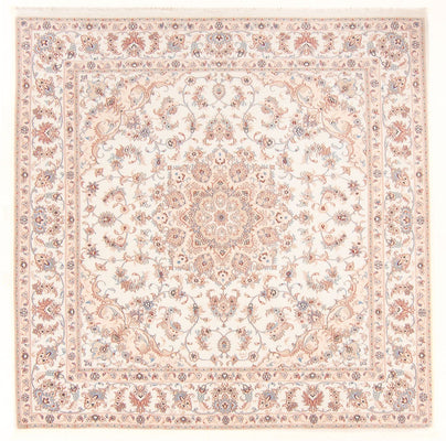 Tappeto Persero - Tabriz - Reale quadrato  - 205 x 200 cm - crema
