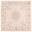 Tappeto Persero - Tabriz - Reale quadrato  - 205 x 200 cm - crema