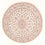 Tappeto Persero - Tabriz - Reale rotondo  - 200 x 200 cm - crema