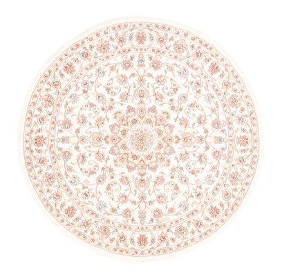 Tappeto Persero - Tabriz rotondo  - 150 x 150 cm - crema