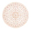 Tappeto Persero - Tabriz rotondo  - 150 x 150 cm - crema