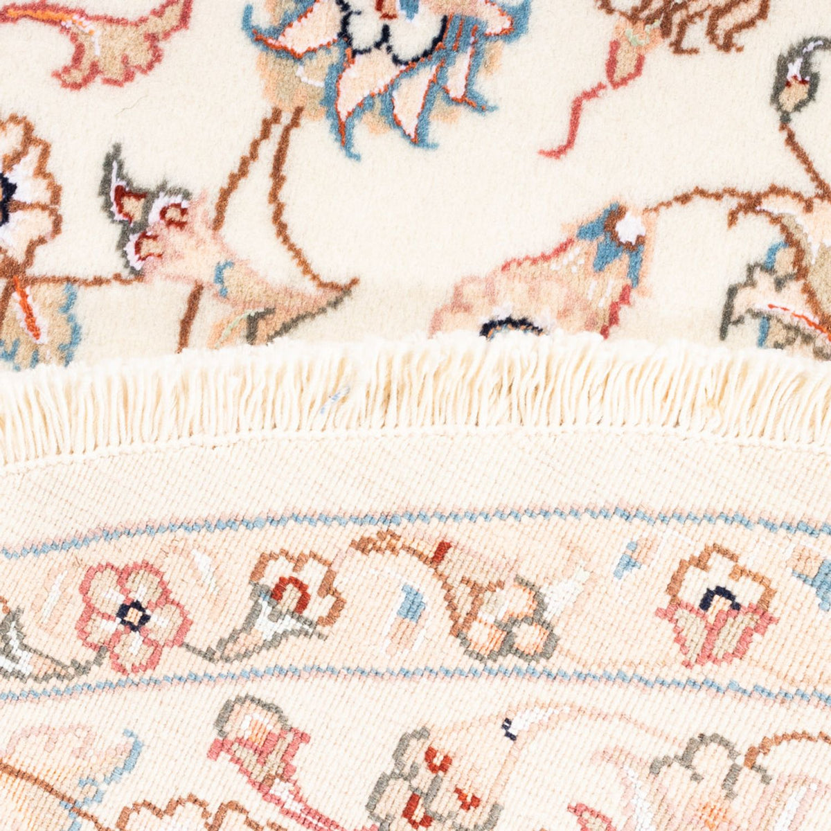 Tappeto Persero - Tabriz rotondo  - 150 x 150 cm - crema