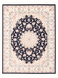 Tappeto Persero - Tabriz - Reale - 200 x 149 cm - blu scuro