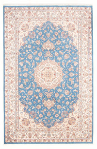 Tappeto Persero - Tabriz - Reale - 300 x 200 cm - blu chiaro
