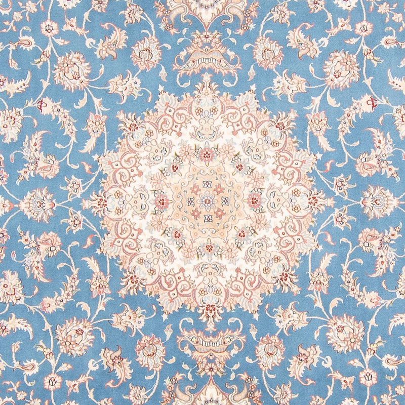 Tappeto Persero - Tabriz - Reale - 300 x 200 cm - blu chiaro