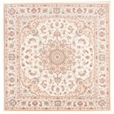 Tappeto Persero - Tabriz - Reale quadrato  - 208 x 197 cm - crema