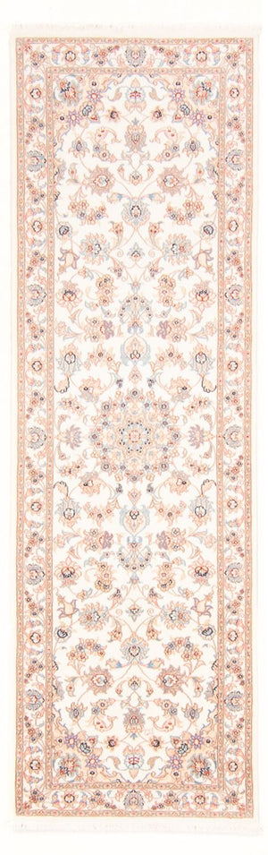 Tappeto corsia Tappeto Persero - Tabriz - Reale - 254 x 81 cm - crema