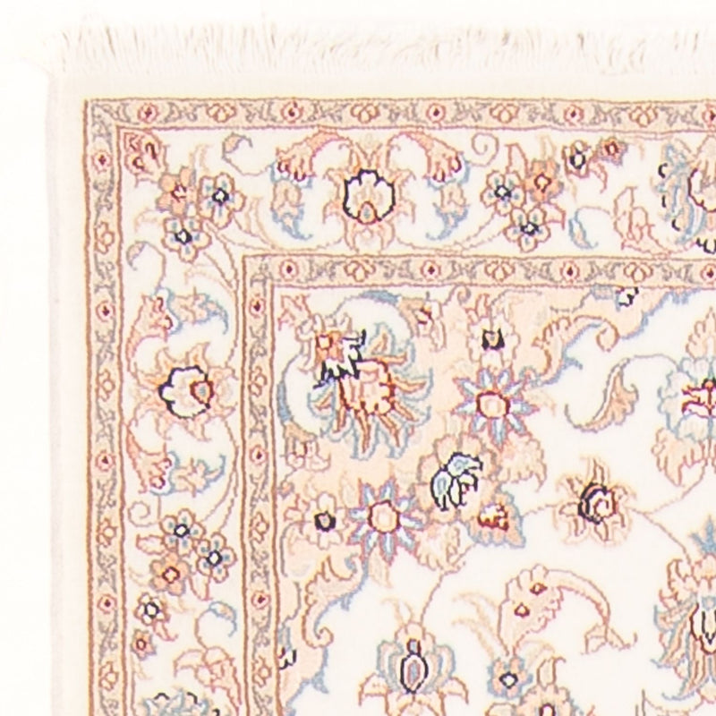 Tappeto corsia Tappeto Persero - Tabriz - Reale - 254 x 81 cm - crema