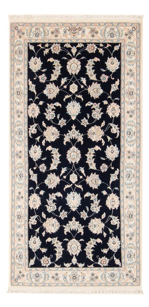 Tappeto Persero - Nain - Premio - 148 x 74 cm - blu scuro