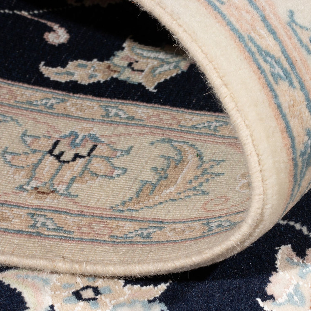 Tappeto Persero - Nain - Premio - 148 x 74 cm - blu scuro