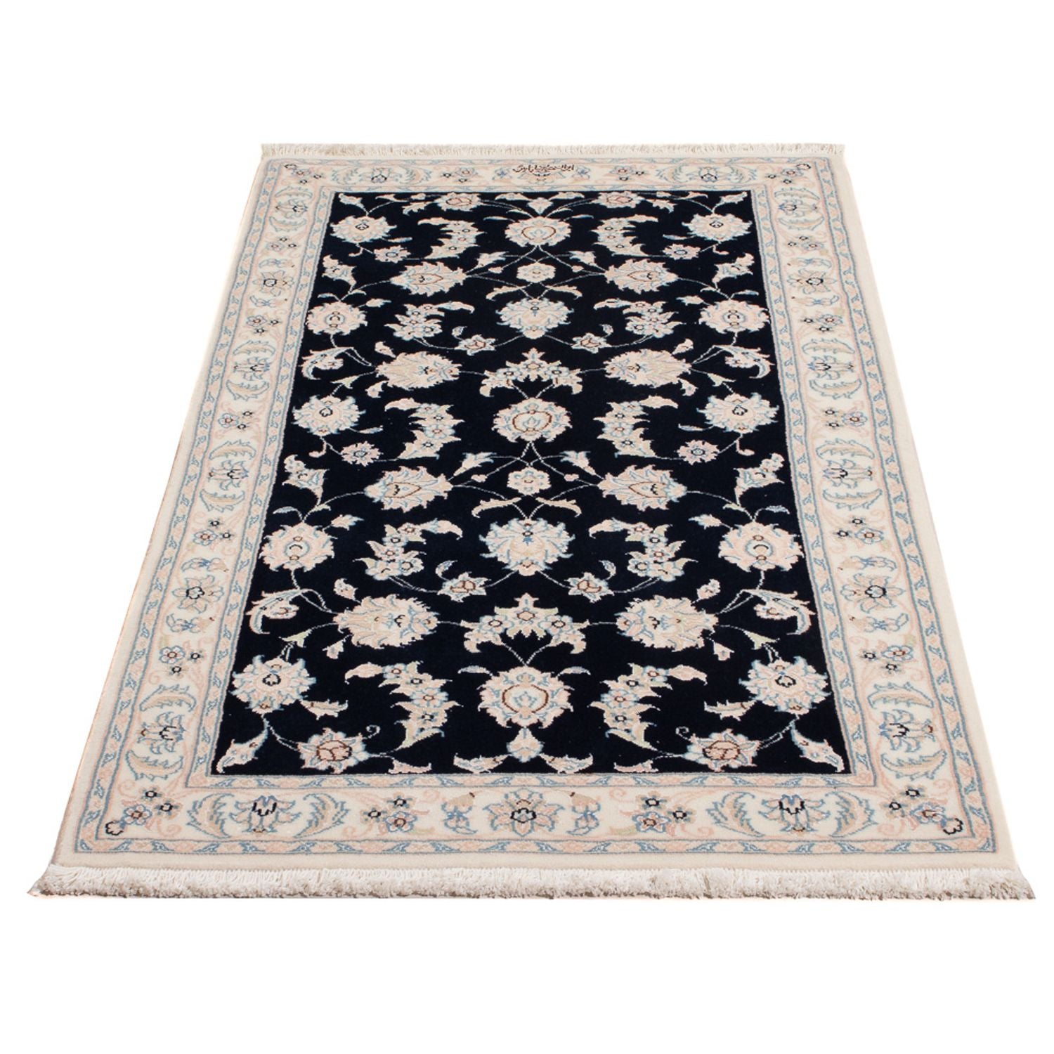 Tappeto Persero - Nain - Premio - 148 x 74 cm - blu scuro