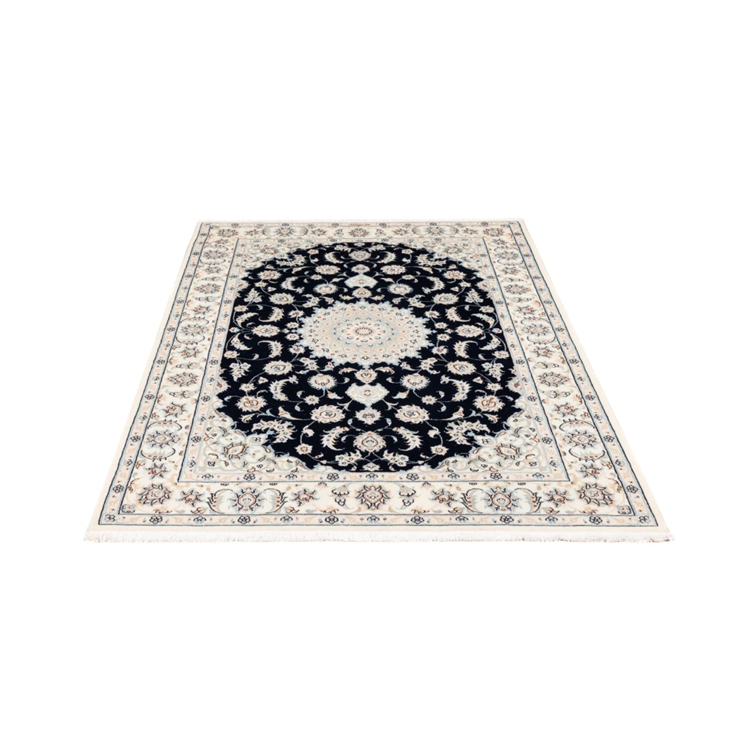 Tappeto Persero - Nain - Premio - 176 x 119 cm - blu scuro