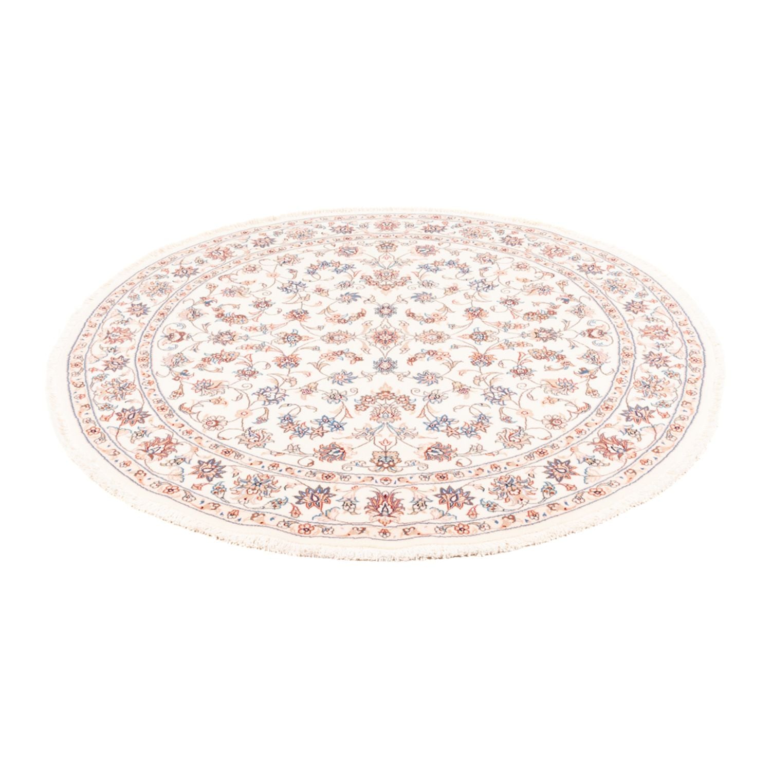 Tappeto Persero - Tabriz rotondo  - 152 x 146 cm - crema