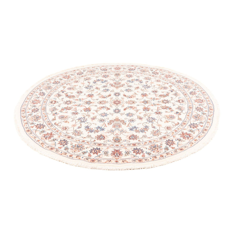 Tappeto Persero - Tabriz rotondo  - 152 x 146 cm - crema