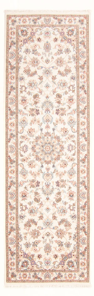 Tappeto corsia Tappeto Persero - Tabriz - Reale - 250 x 80 cm - crema