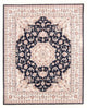 Tappeto Persero - Tabriz - Reale - 250 x 198 cm - blu scuro