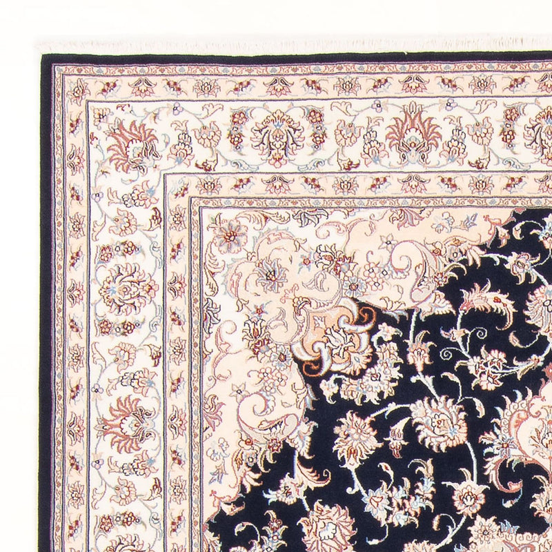 Tappeto Persero - Tabriz - Reale - 250 x 198 cm - blu scuro
