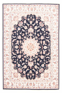 Tappeto Persero - Tabriz - Reale - 233 x 168 cm - blu scuro