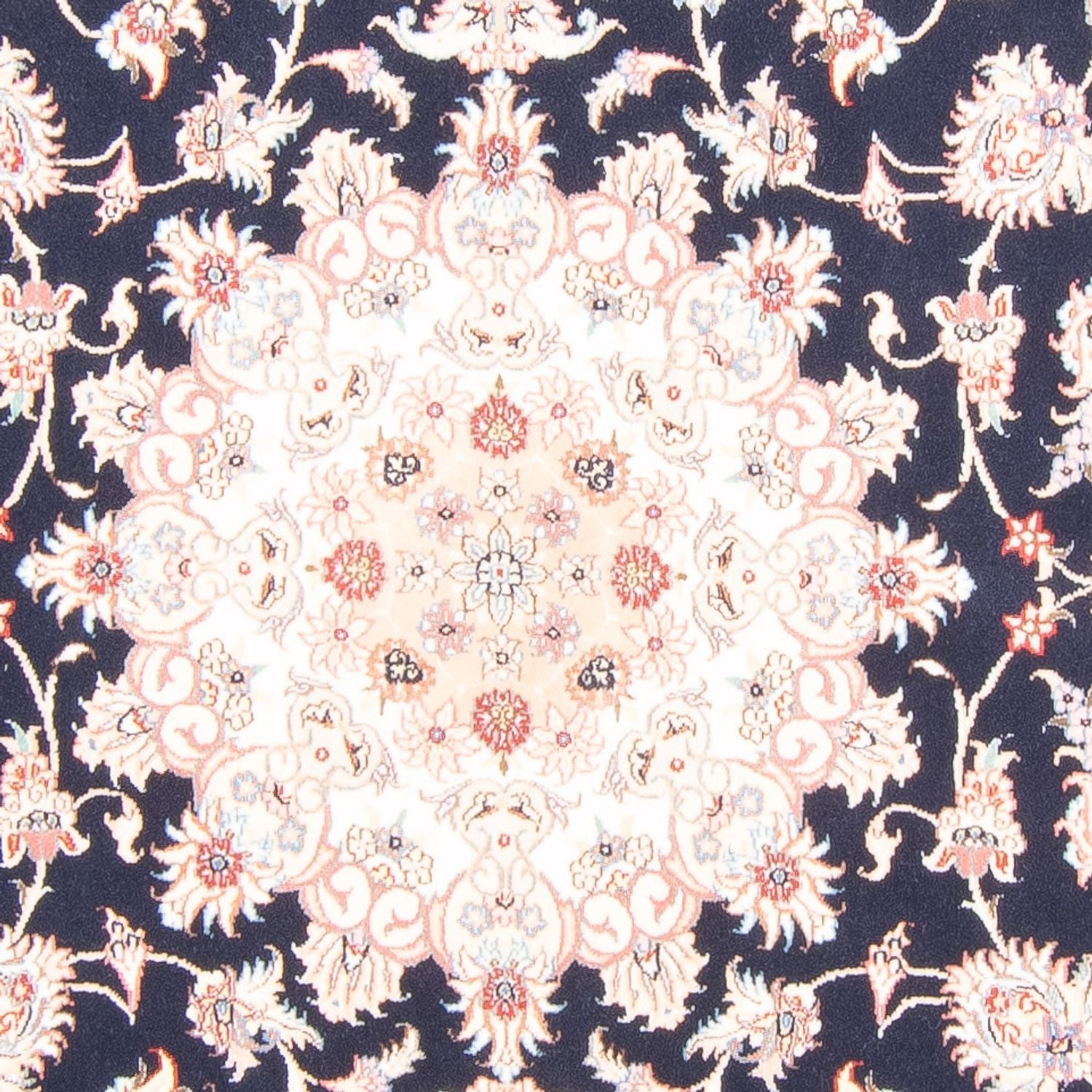 Tappeto Persero - Tabriz - Reale - 233 x 168 cm - blu scuro